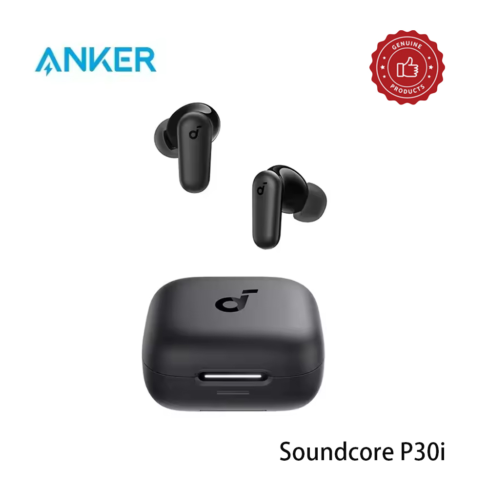 Noise Cancelling Headphone - หูฟังบลูทูธ Anker Soundcore P30i ตัดเสียงรบกวนอัจฉริยะ พร้อมเอฟเฟกต์เสียงรอบทิศทาง