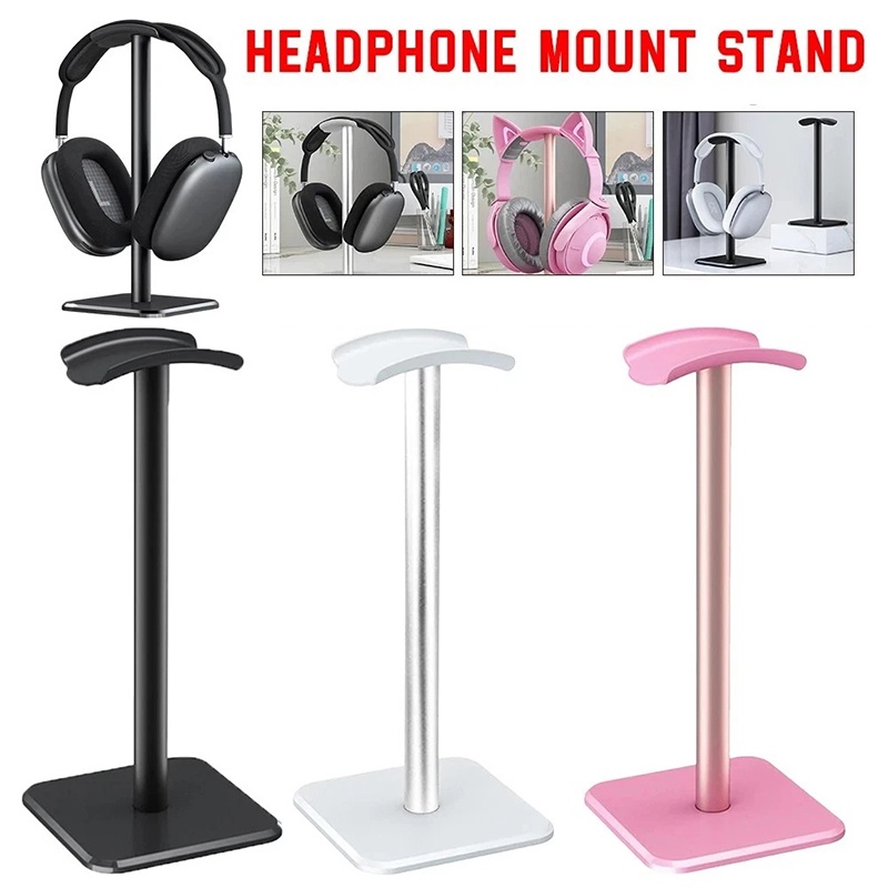 Headphone Stand Desk - ที่วางหูฟังพลาสติกอเนกประสงค์ 1 ชิ้น สำหรับเกมมิ่ง ที่แขวนหูฟังแบบตั้งโต๊ะ ที่จัดระเบียบหูฟัง