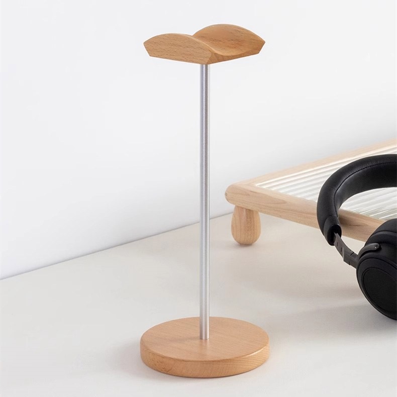 ขาตั้งหูฟังไม้แบล็ควอลนัทและอะ - Headphone Stand Desk บทวิจารณ์และราคา
