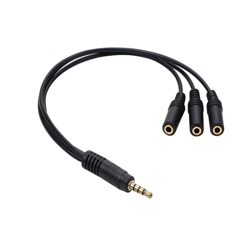 1 ชิ้น อะแดปเตอร์แยกสัญญาณเสีย - Earphone Splitter Jack บทวิจารณ์และราคา