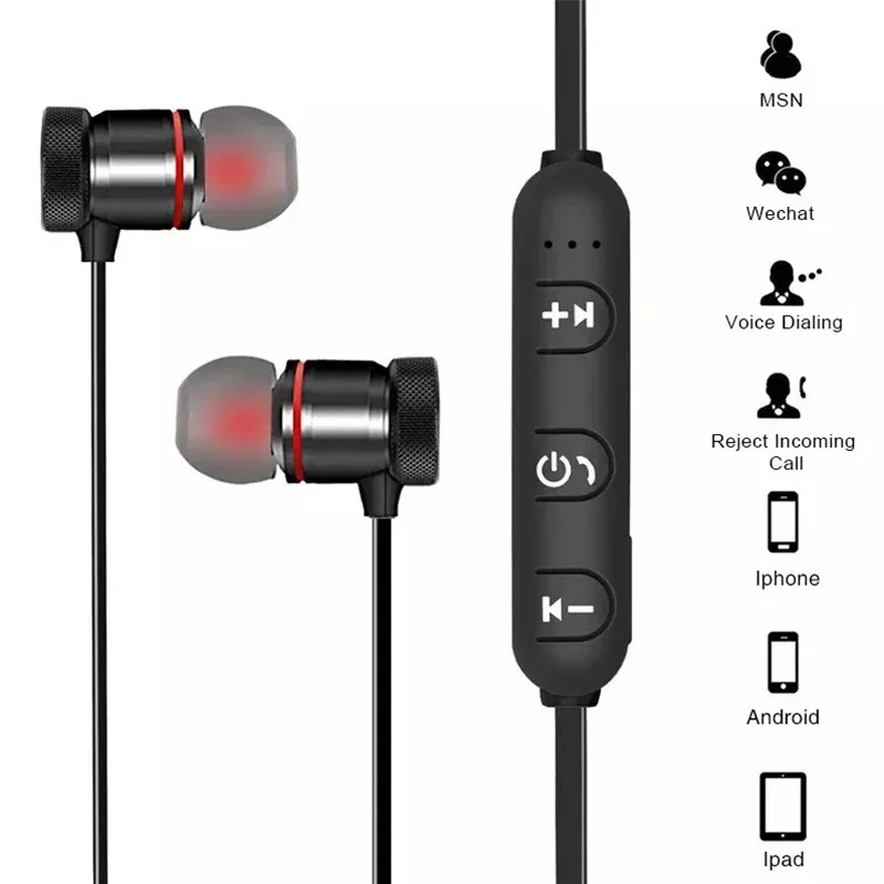 หูฟังบลูทูธไร้สายแบบคล้องคอ 1- - Bluetooth Headset On Ear บทวิจารณ์และราคา