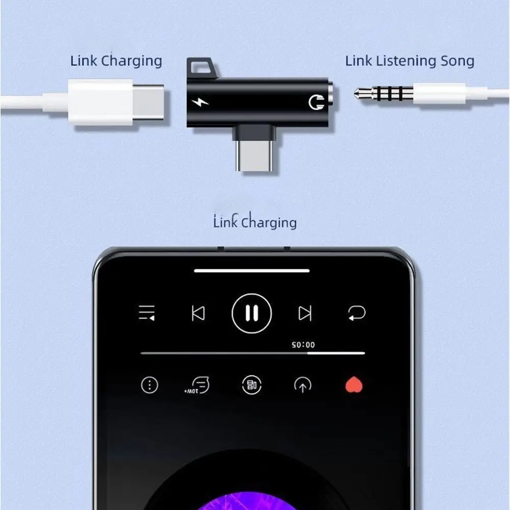 อะแดปเตอร์แยกสัญญาณ 2 in 1 สำห - Earphone Splitter Jack บทวิจารณ์และราคา