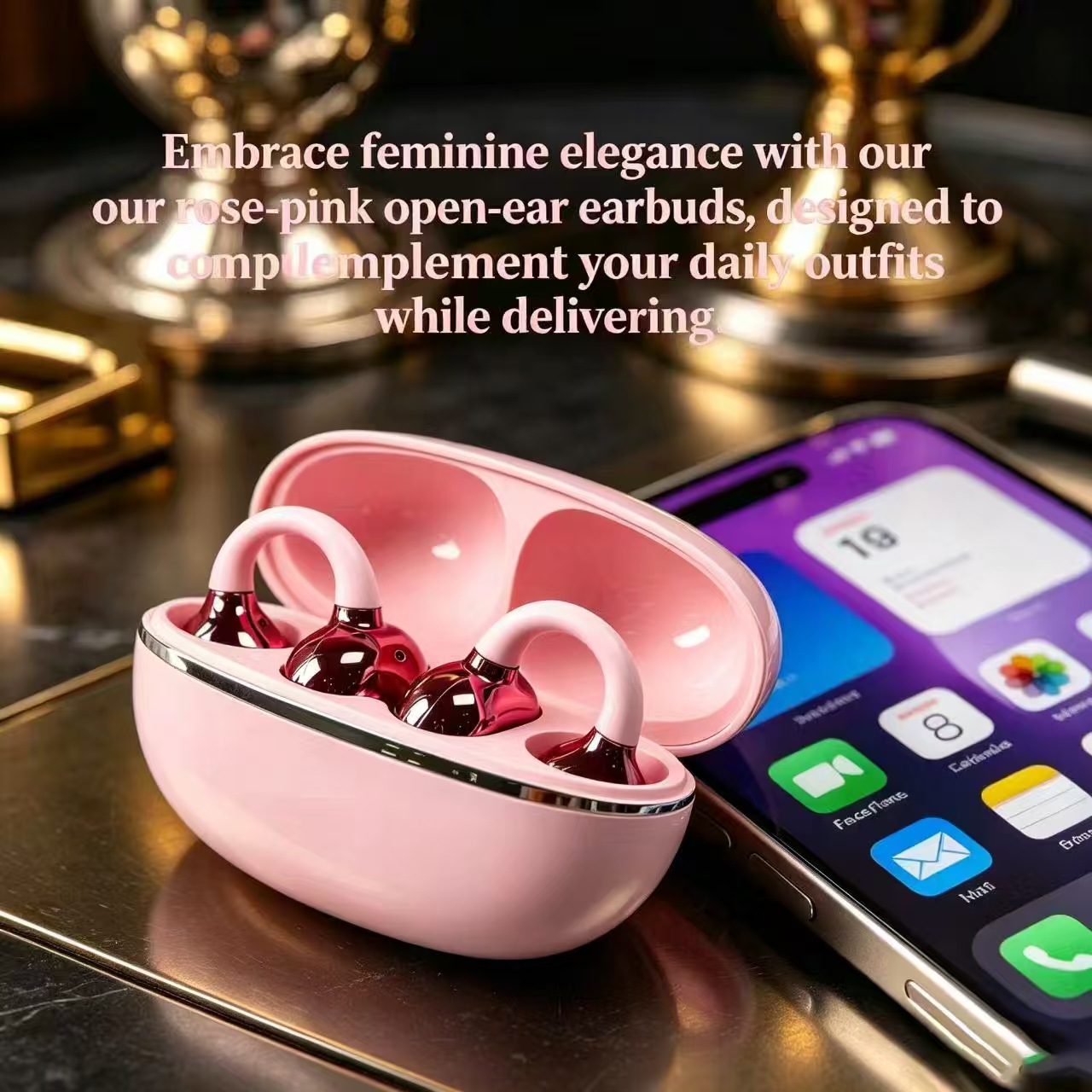 หูฟังบลูทูธแบบหนีบหู หูฟังไร้ส - Earbuds Charging Case บทวิจารณ์และราคา