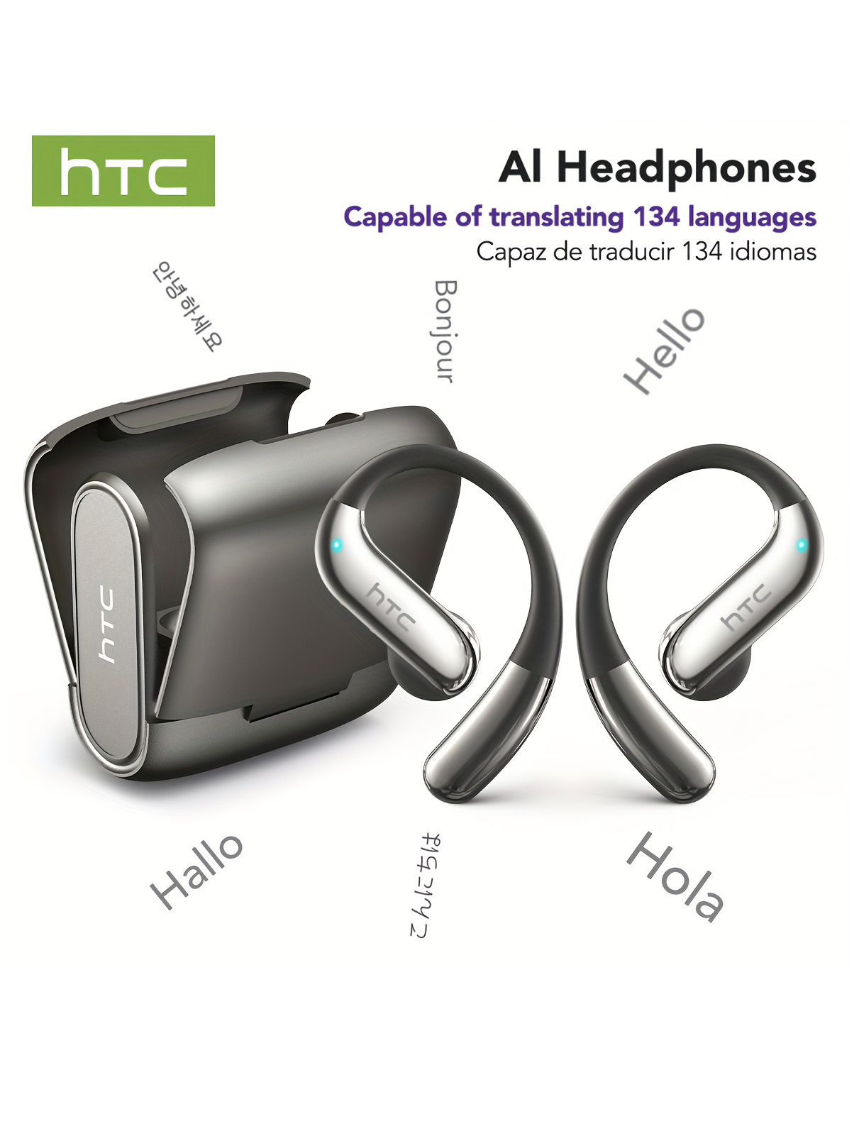หูฟังบลูทูธแบบเปิดหู HTC เล่นไ - Noise Cancelling Headphone บทวิจารณ์และราคา