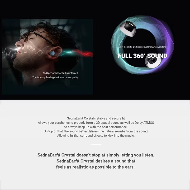 AZLA SednaEarfit คริสตัล Earti - Wireless Earbuds Tws บทวิจารณ์และราคา