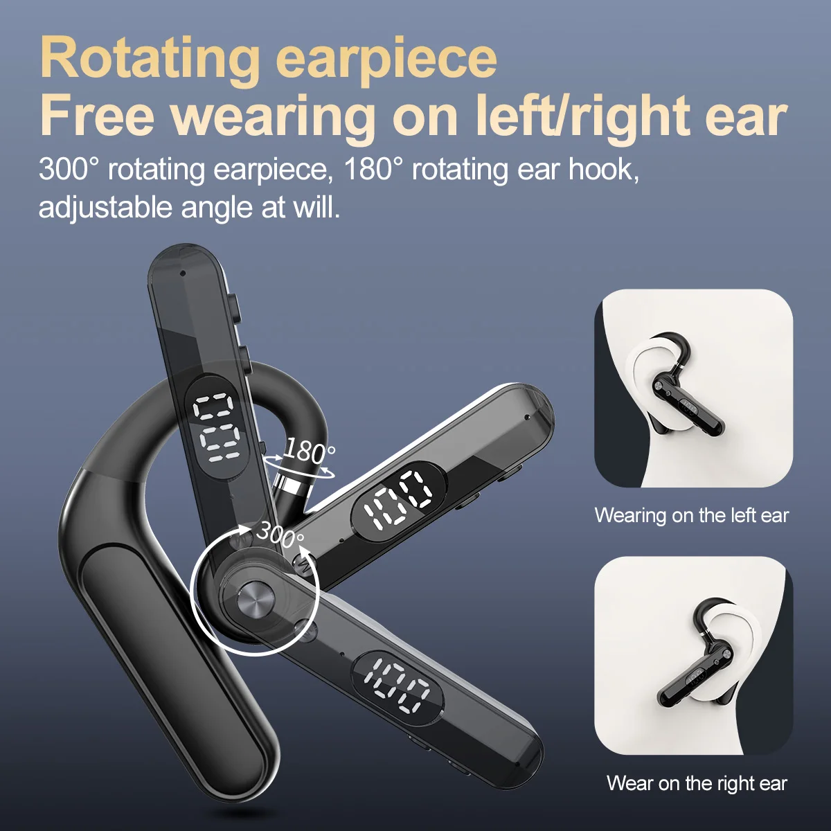 หูฟังไร้สายบลูทูธพร้อมไมโครโฟน - Noise Cancelling Headphone บทวิจารณ์และราคา