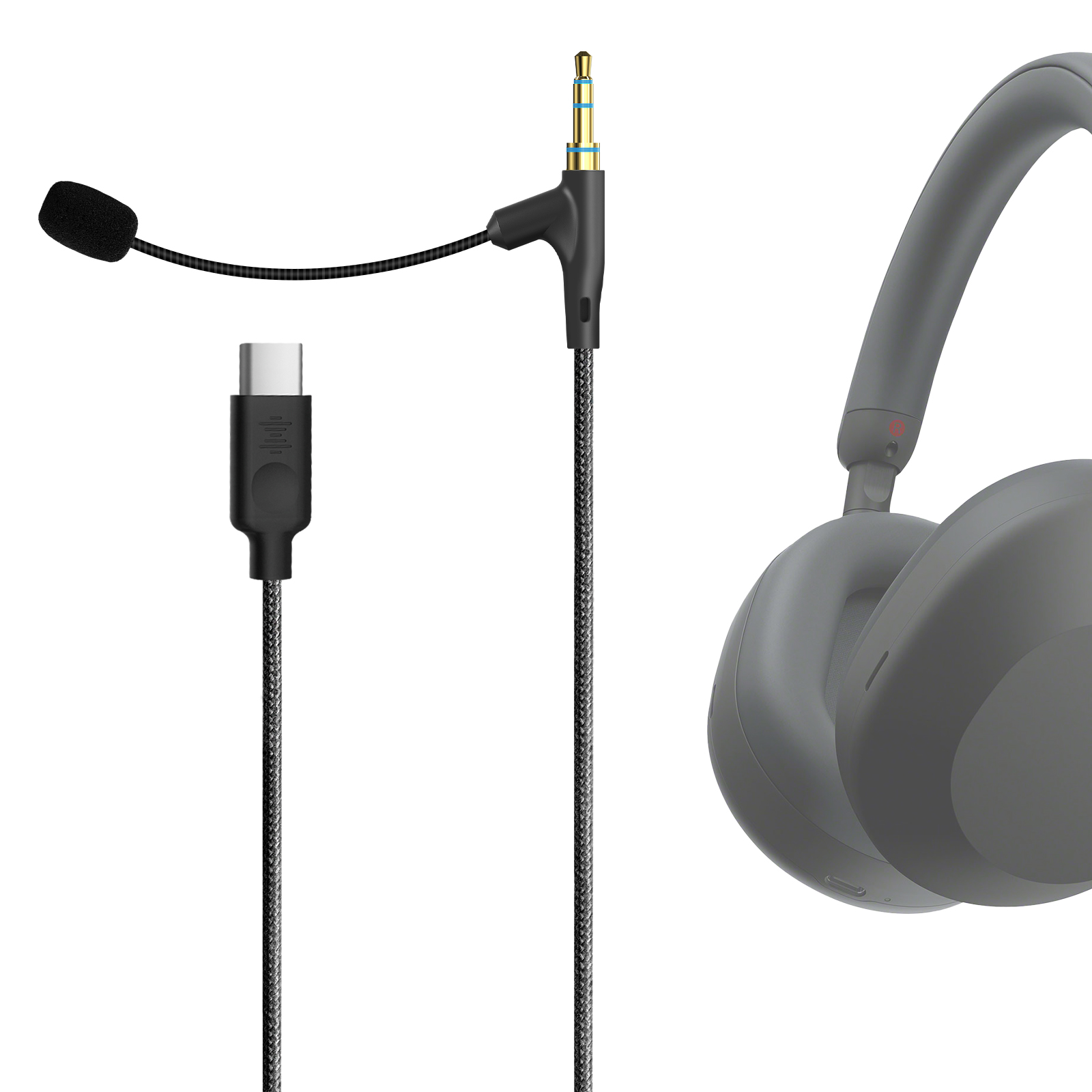 สายหูฟัง Geekria Boom Mic เข้า - Beats Headphone Solo 4 บทวิจารณ์และราคา