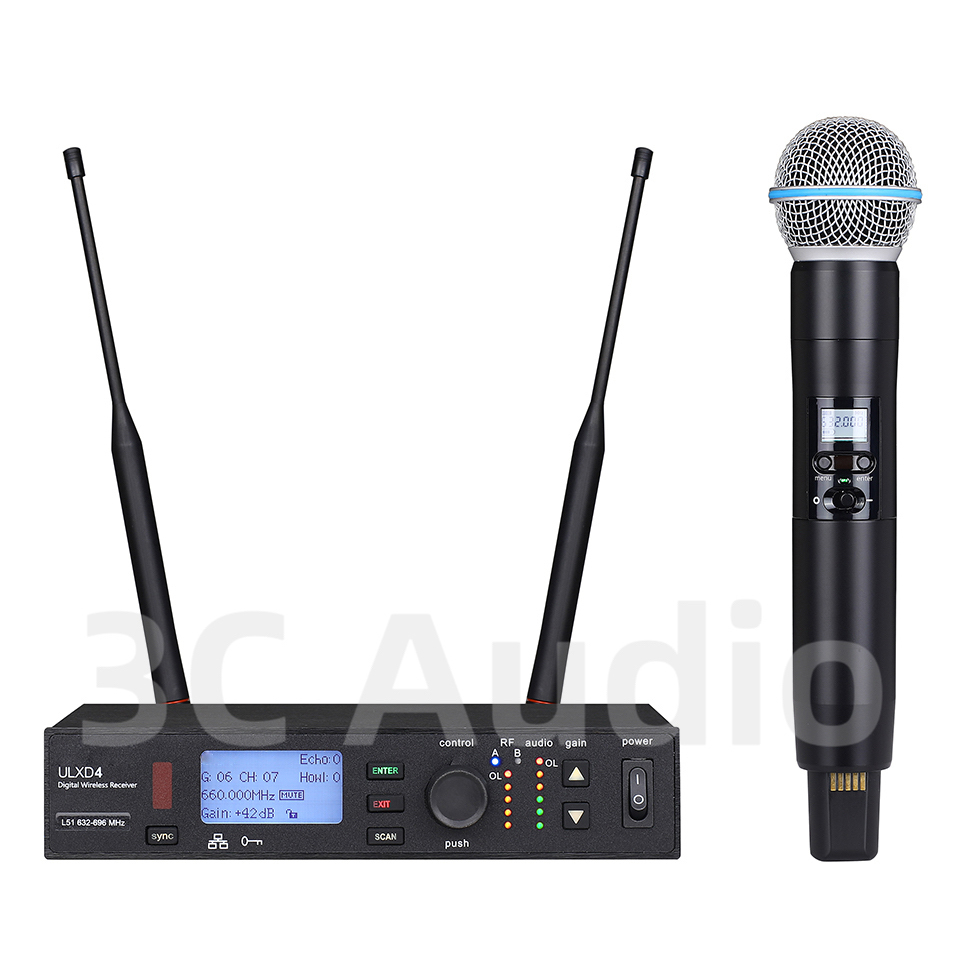 ระบบไมโครโฟนไร้สายระดับมืออาชี - Shure Mic Sm58 บทวิจารณ์และราคา