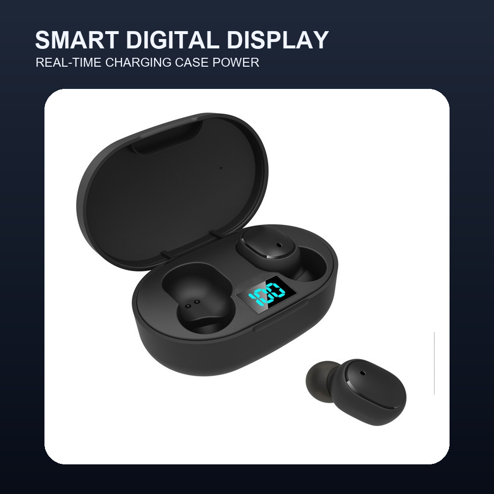 จอแสดงผลดิจิตอล TWS บลูทูธ 5.0 - Earbuds Charging Case บทวิจารณ์และราคา